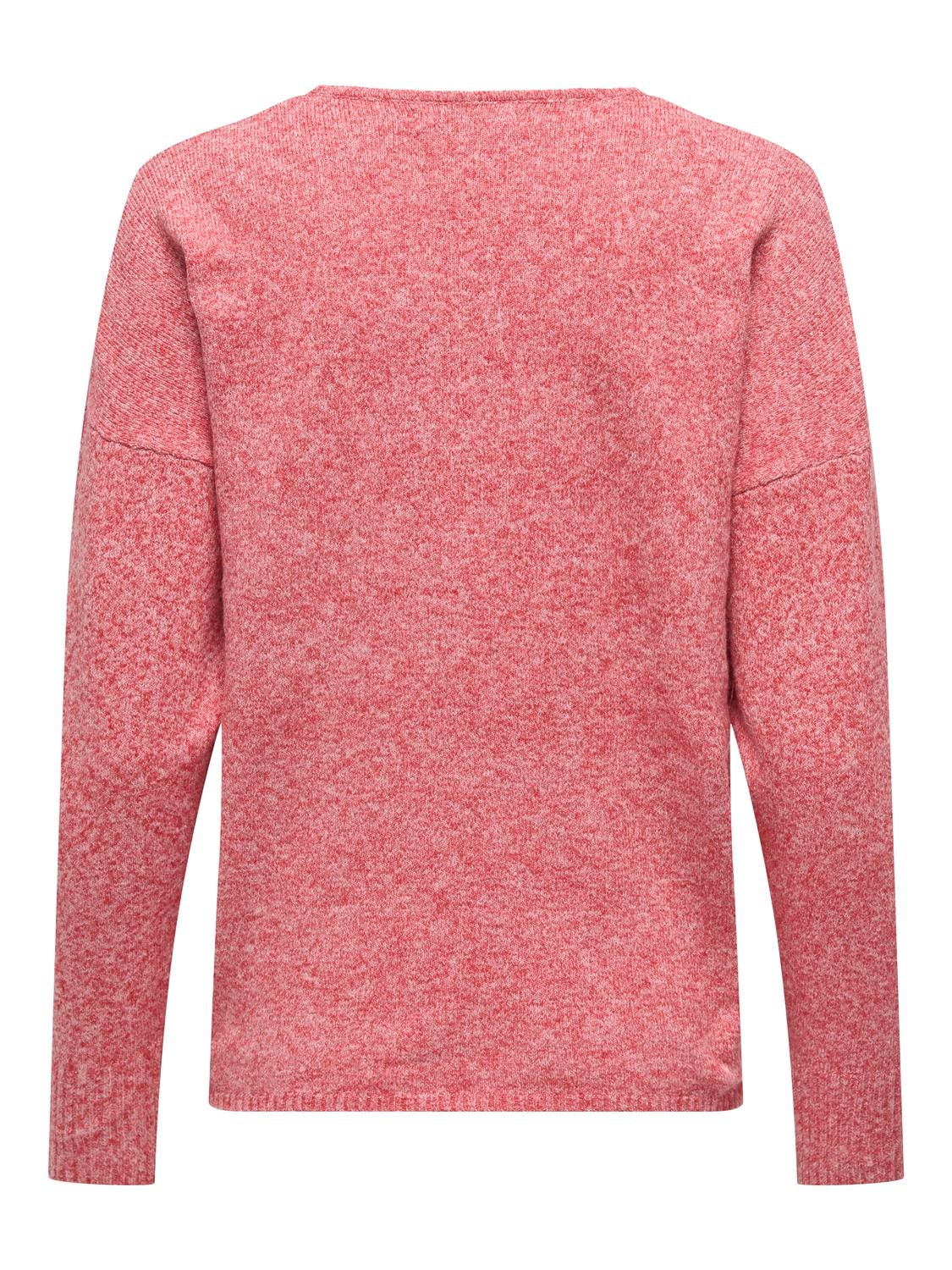 ONLRICA Strickpullover True Red