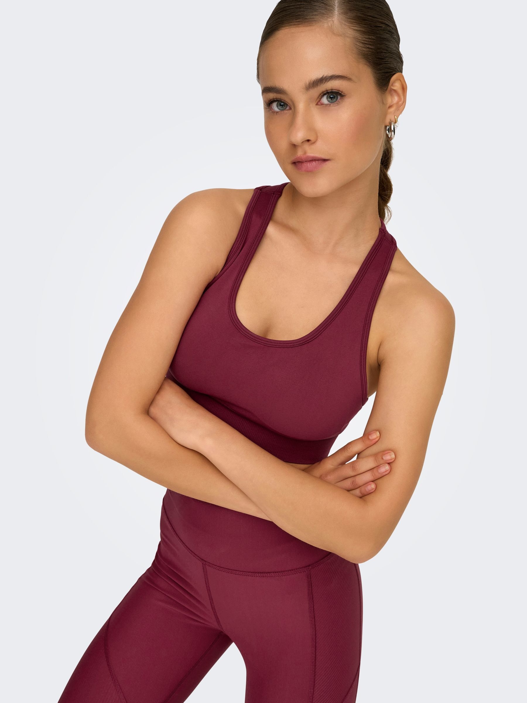 ONLY Play Sport-BH »ONPDAISY SEAM SPORTS BRA - NOOS«, nahtlose Verarbeitung
