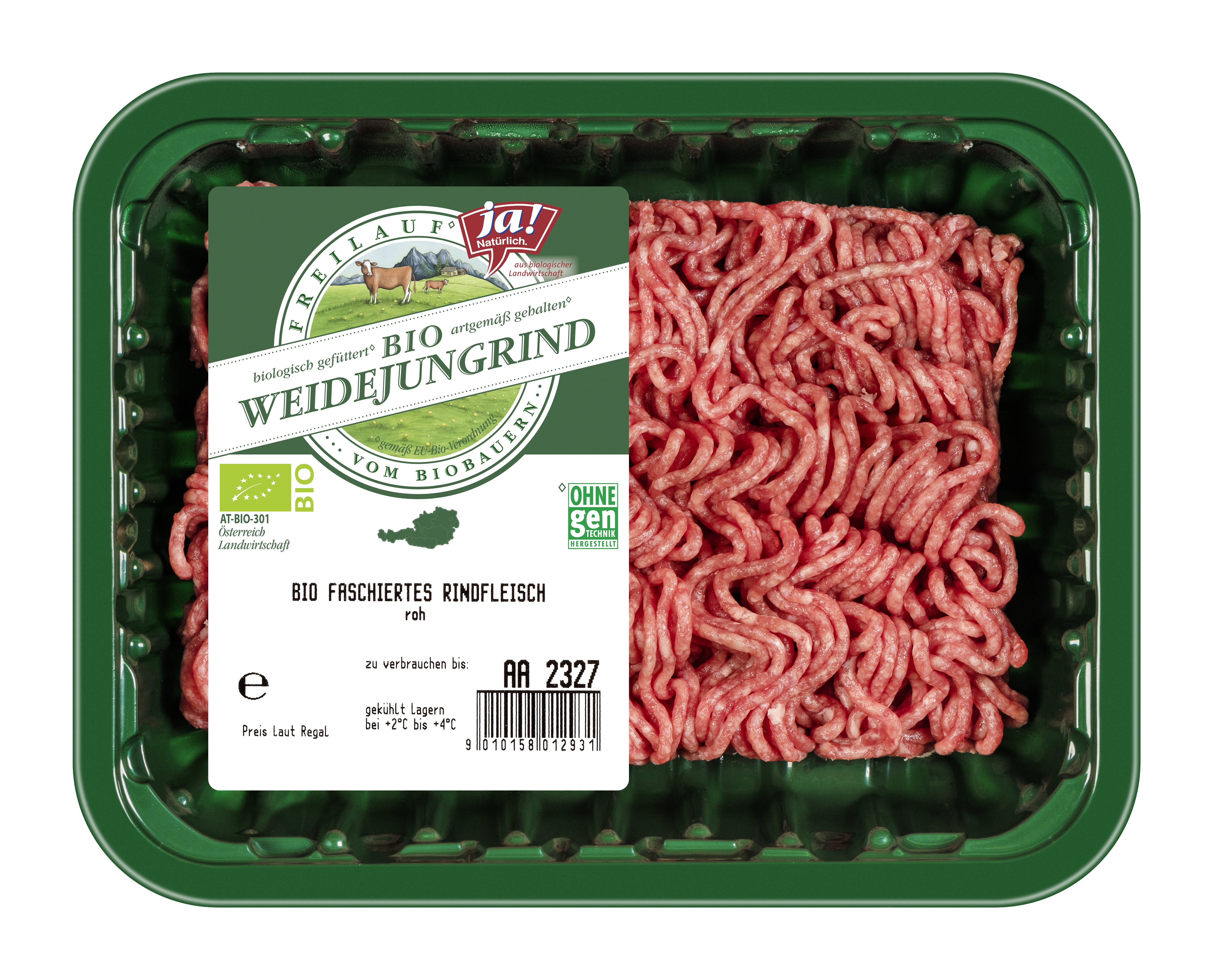 JA! Natürlich Rinderfaschiertes