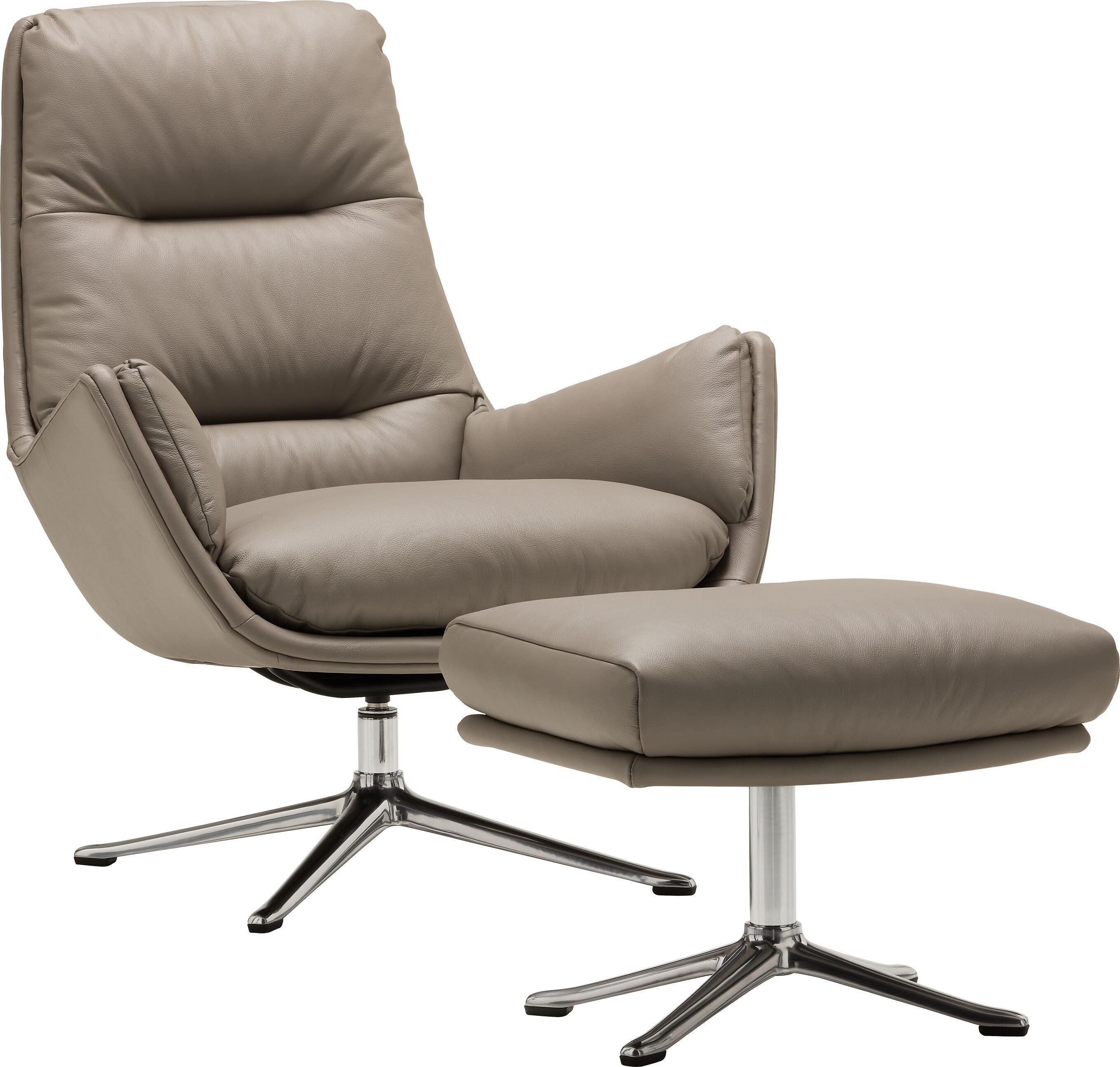 ANDRES Sessel - Grau / B: 51.0 cm x T: 40.0 cm x H: 41.0 cm