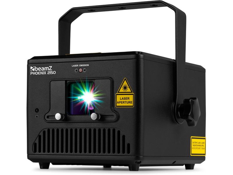 BeamZ Laser Phoenix 2150 Leistungsstarker Grafiklaser mit analoger Modulation