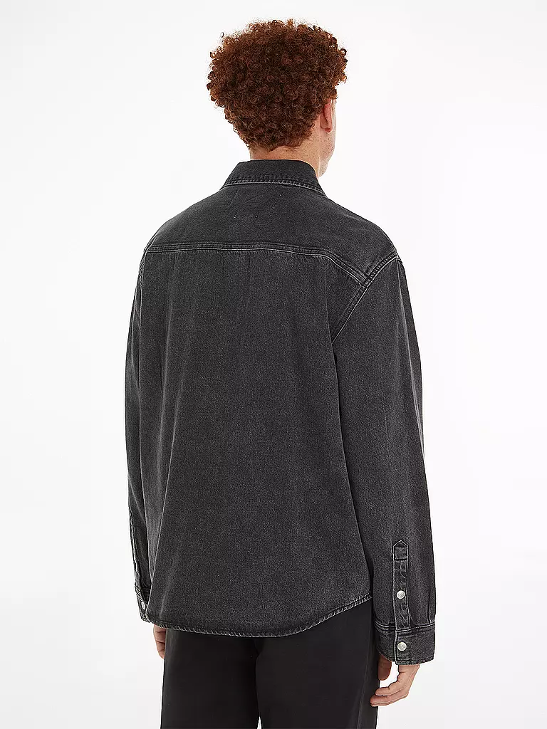 CALVIN KLEIN JEANS Overshirt schwarz