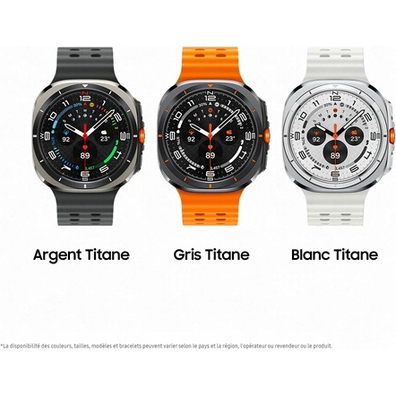 Montre connectée Samsung Galaxy Watch Ultra Gris titane