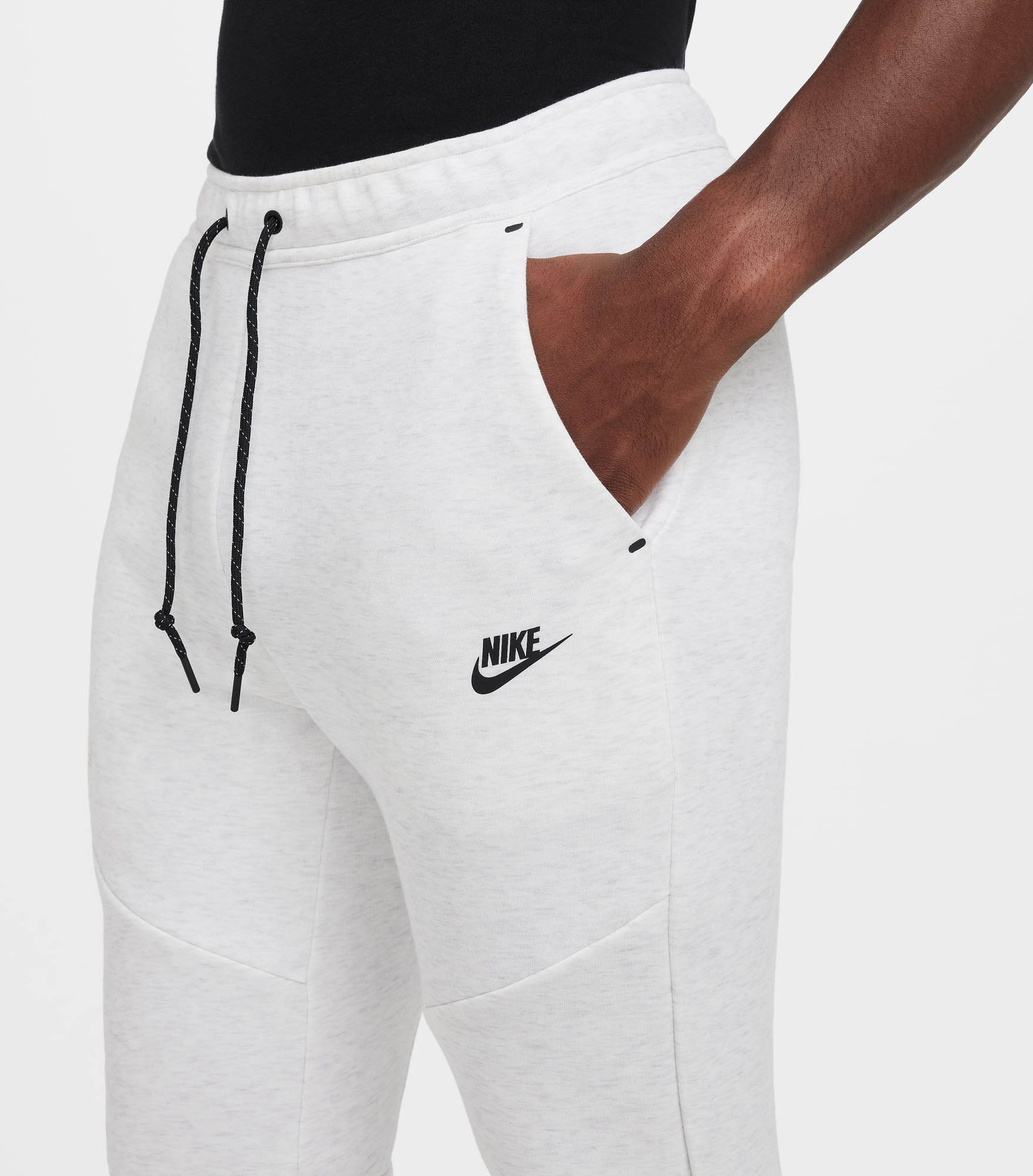 Tech Fleece Jogger Pants Herre 051/Birch Heather/Black