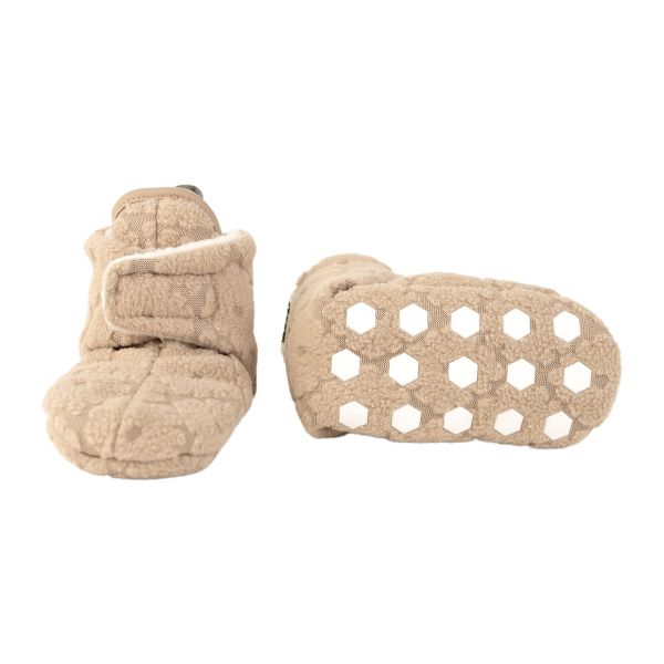 Lodger Slipper Folklore Fleece Beige 3-6mnd 3-6 maanden
