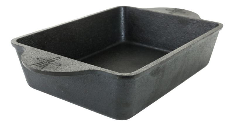 The Windmill Cast Iron - BBQ ovenschaal - Zwart