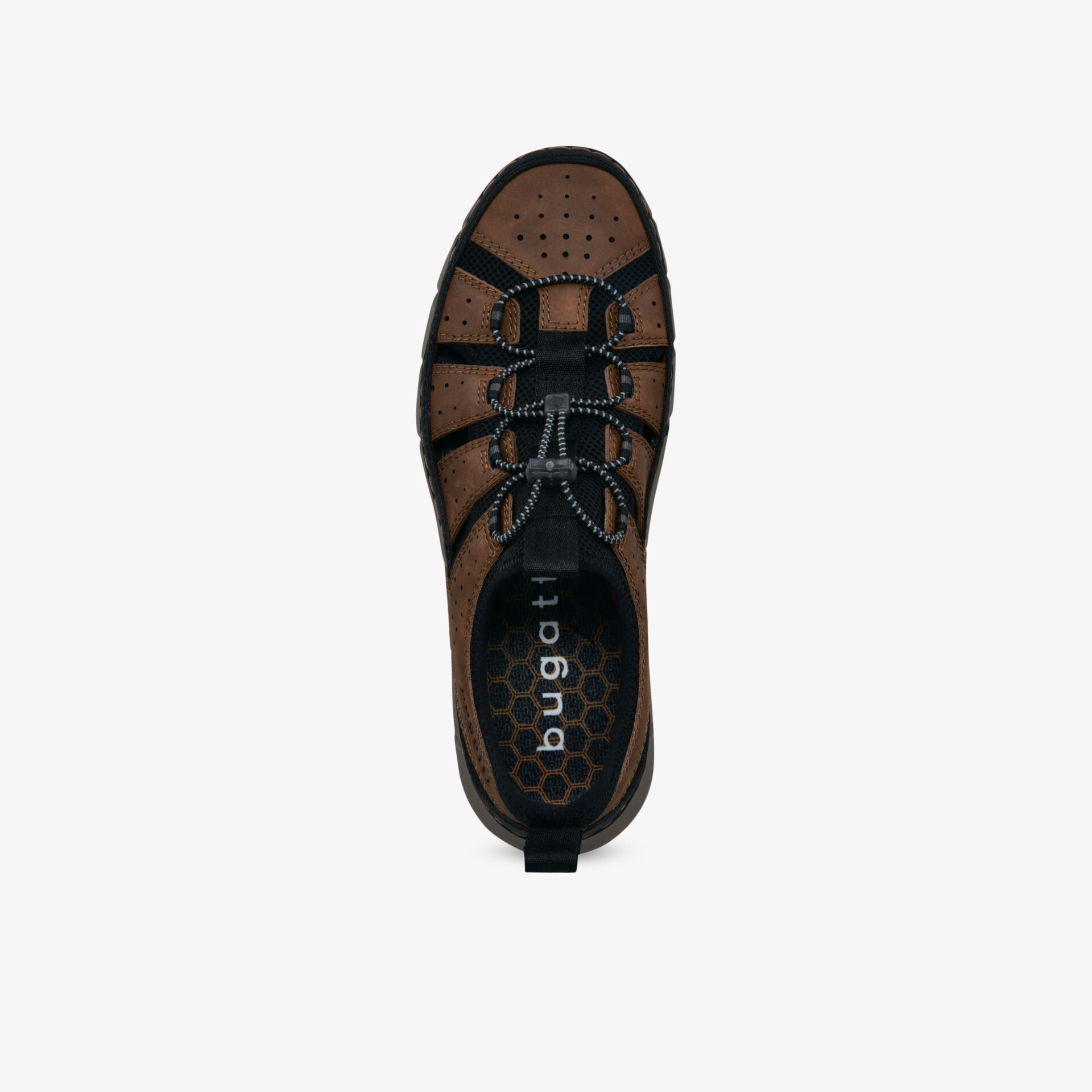 bugatti Herren Halbschuhe braun