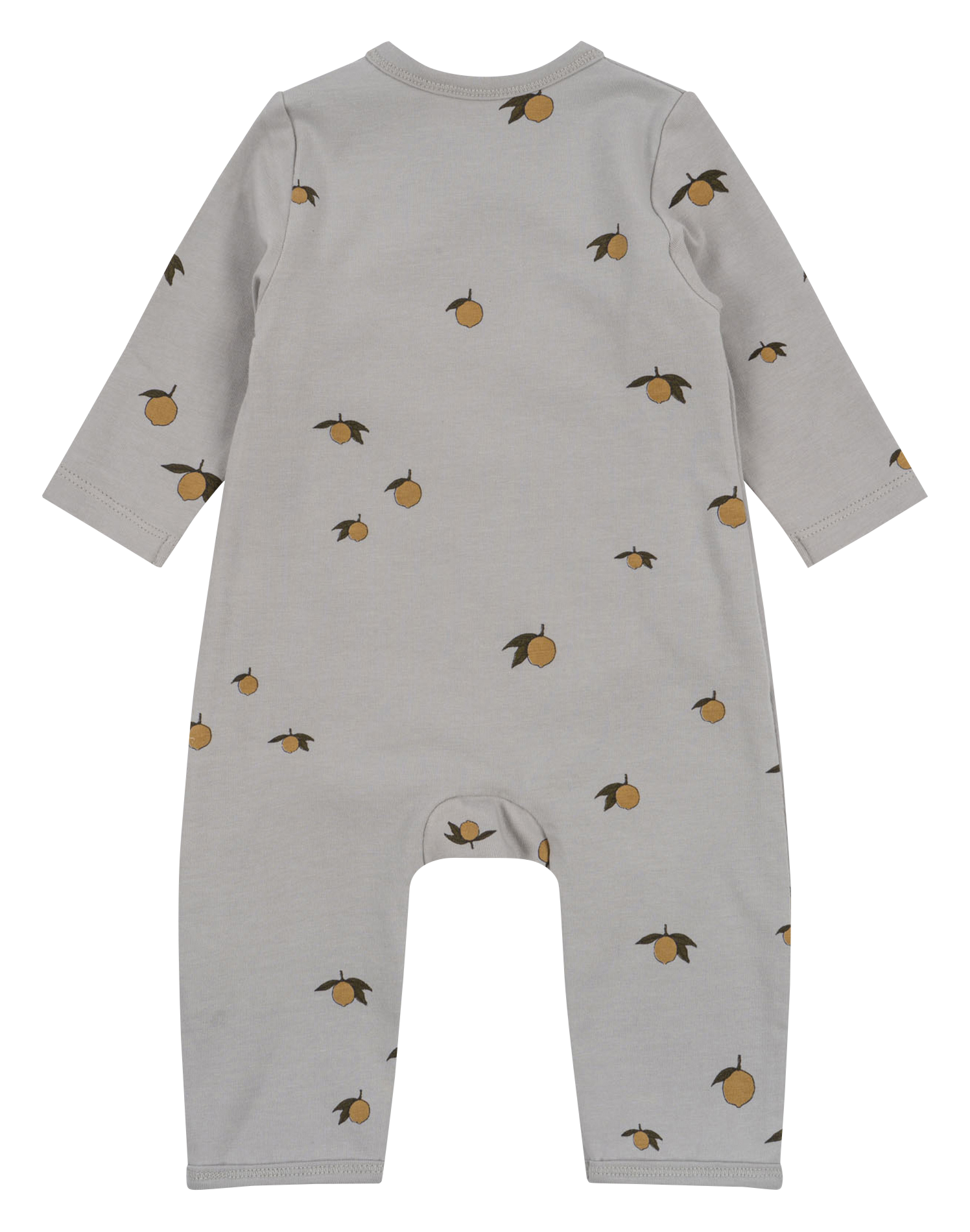 Body croisé à motifs en coton bio| Bleu