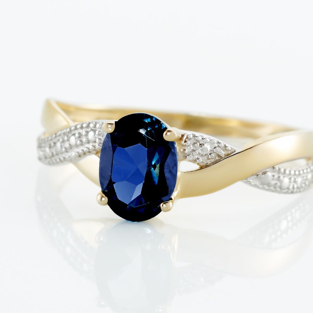 Bague Or Jaune Candice Topaze