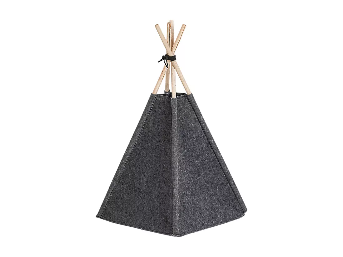 Lit pour animal ULUBEY Filz Gris foncé