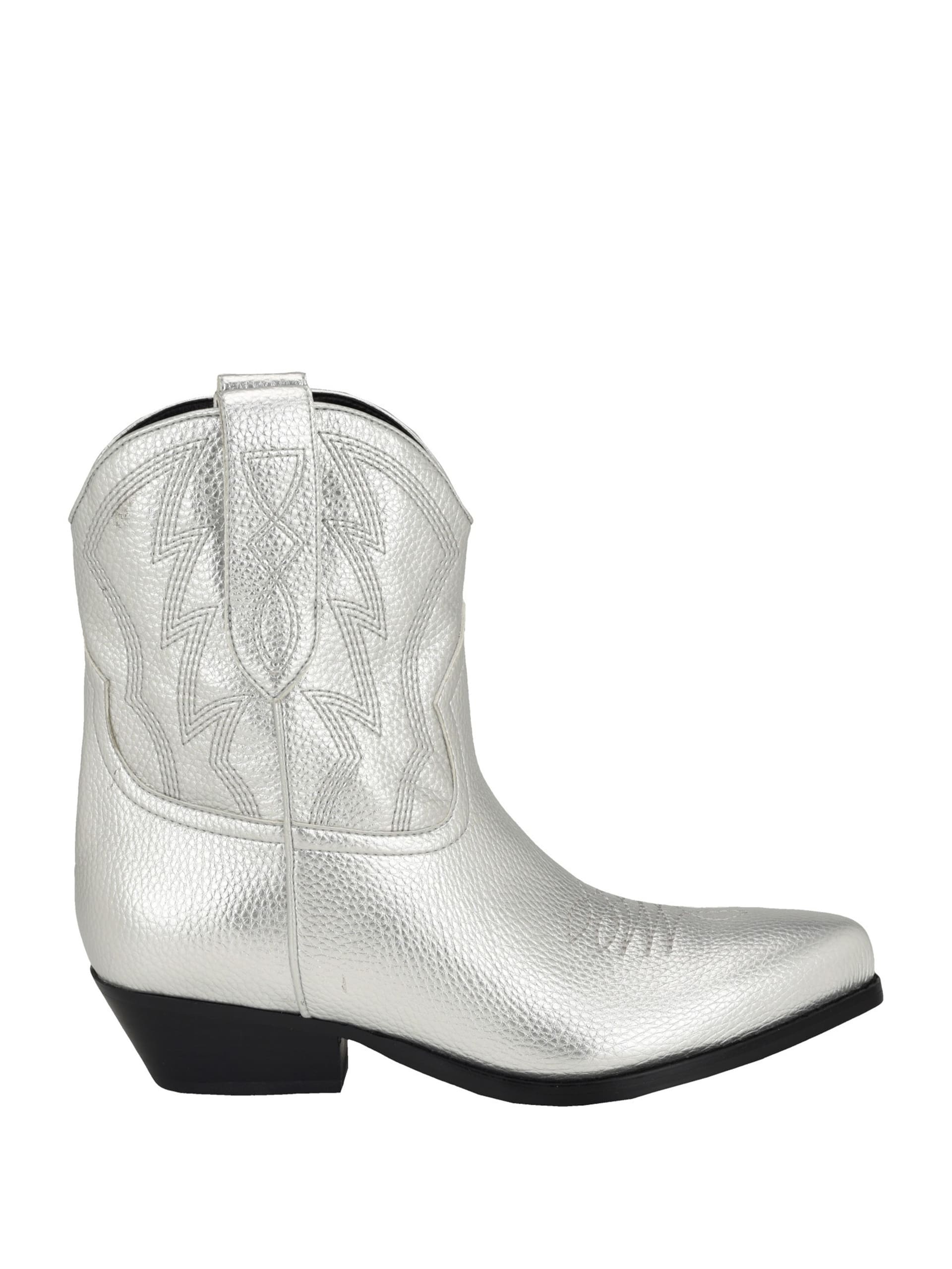 Botas de cano curto estilo cowboy Ginette