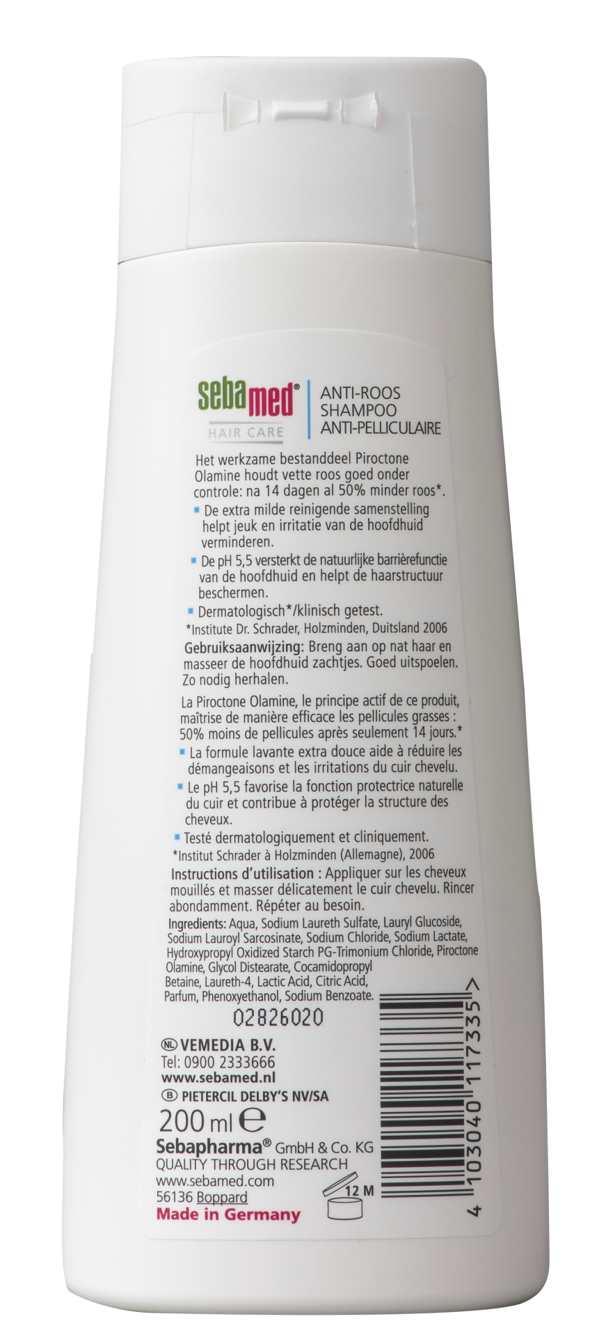 Sebamed Anti-roos shampoo (200 ml)