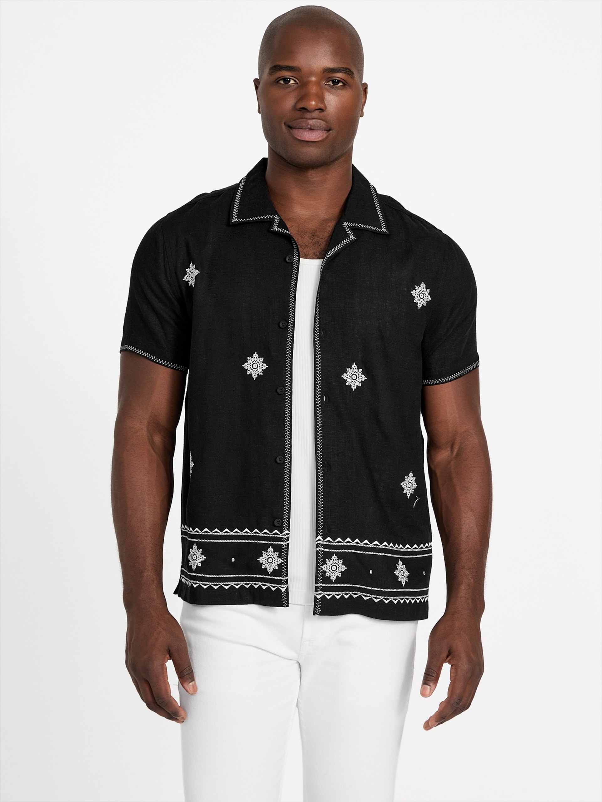 Camisa bordada Eco Mosley
