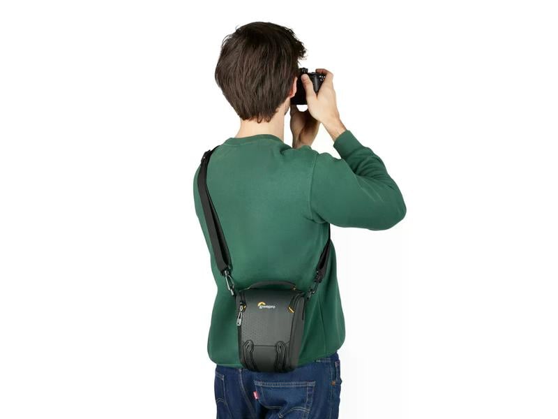 Lowepro Kamera-Tasche Adventura TLZ 30 III Schwarz Leichte und robuste Kamera-Tasche aus recycelten Materialien