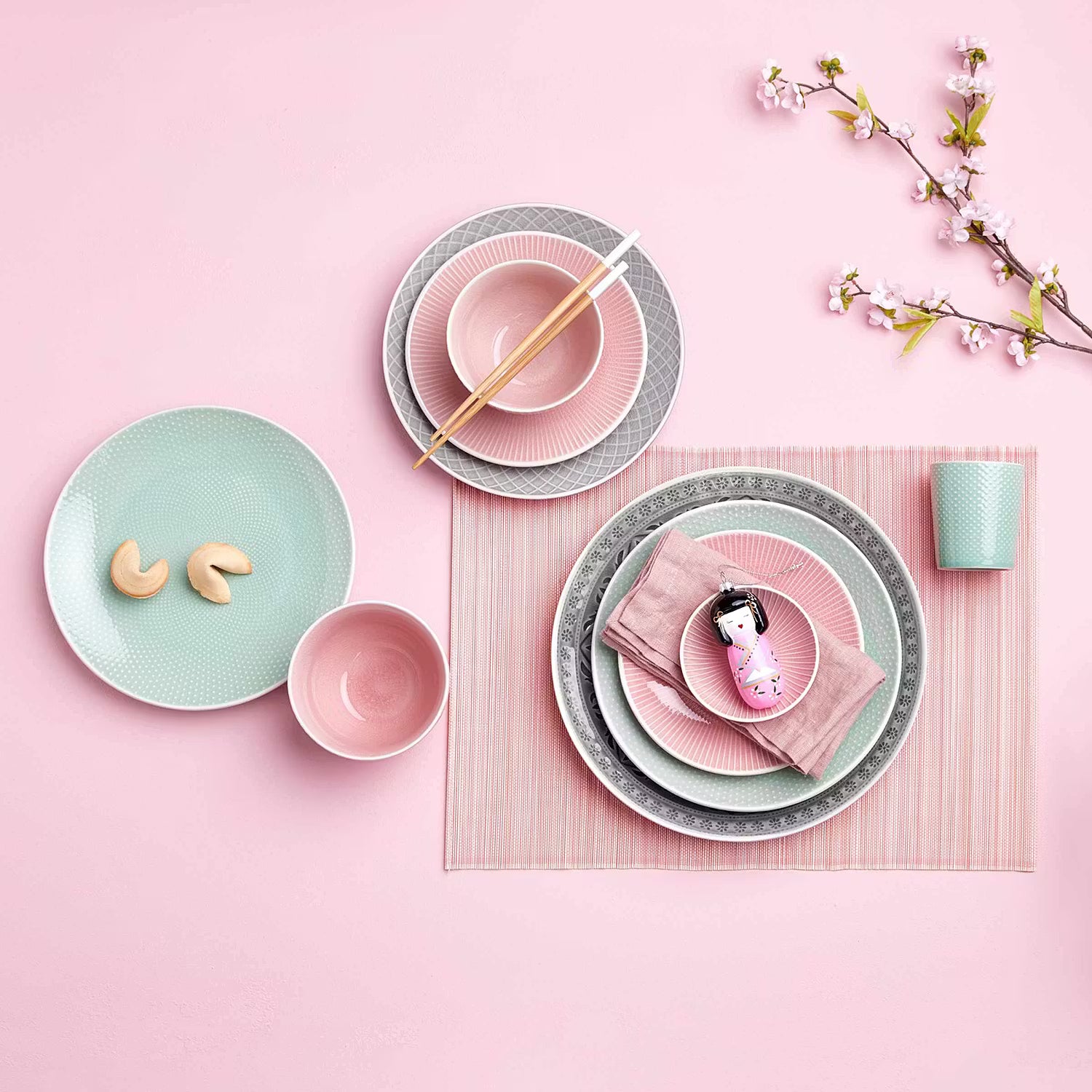 HANAMI Dessertteller 6er-Set