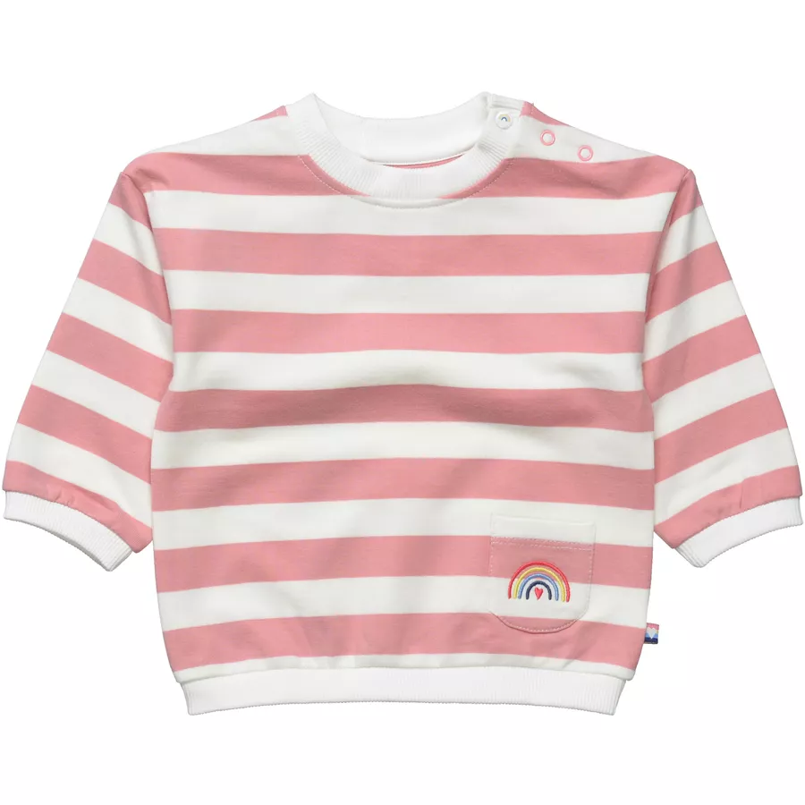 Staccato Sweatshirt soft coral gestreift