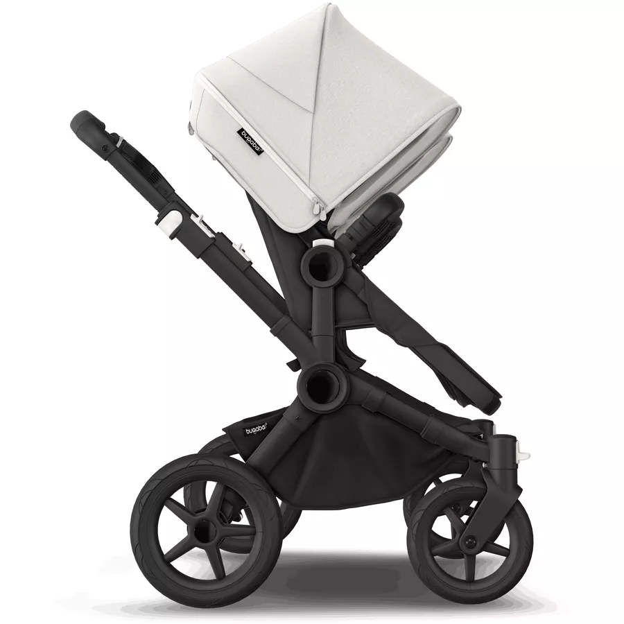 bugaboo Zwillingswagen Donkey 5 Twin Complete BlackMisty White