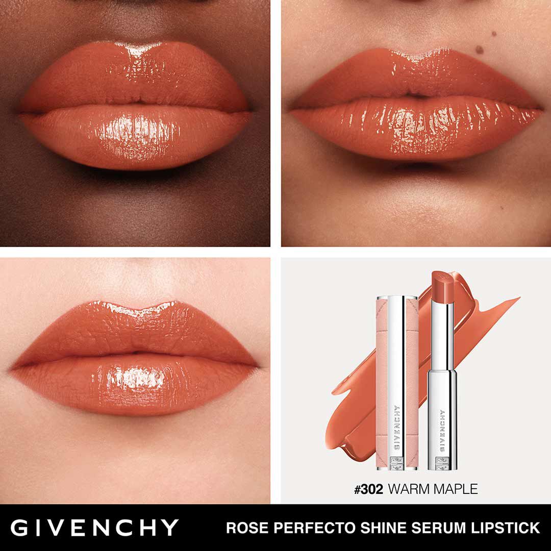 GIVENCHY LÁBIOS Rose Perfecto Shine