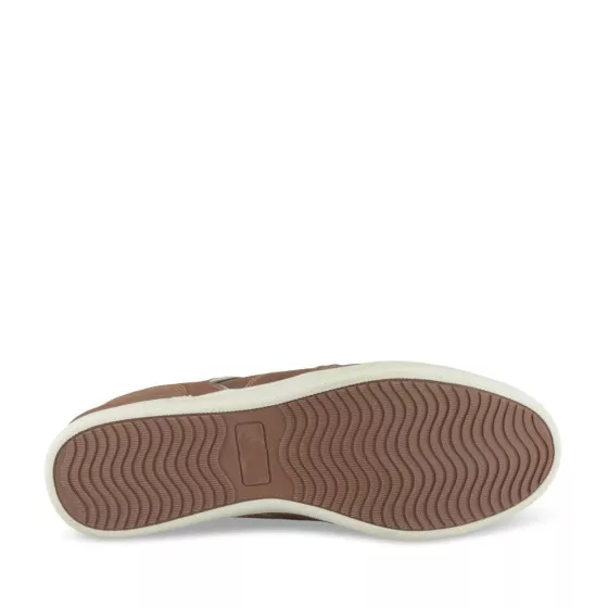 Baskets COGNAC DENIM SIDE