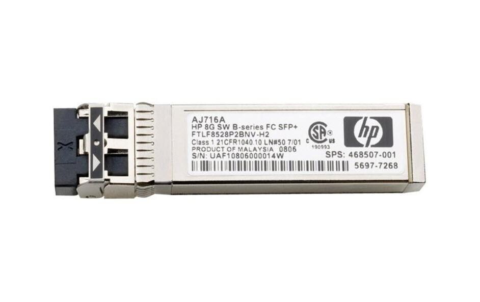 SFP+ Modul AJ716B8 Gbit Kurzwellen-Fibre Channel SFP+ Netzwerk-Transceiver-Modul
