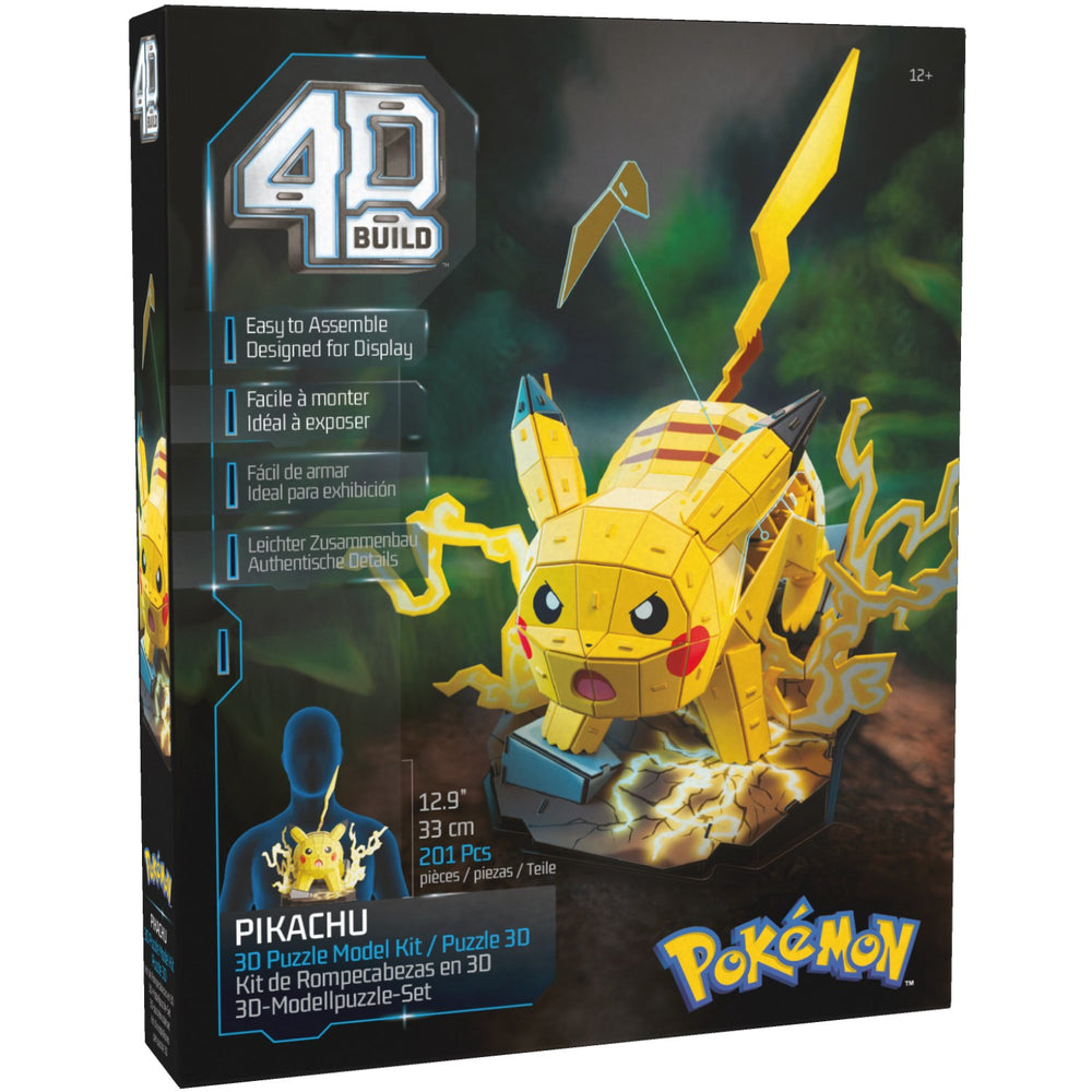 Køb 4D PUZZLES Pokemon 30 Cm Pikachu