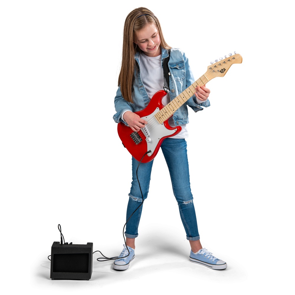 80 cm E-Gitarre mit Verstärker