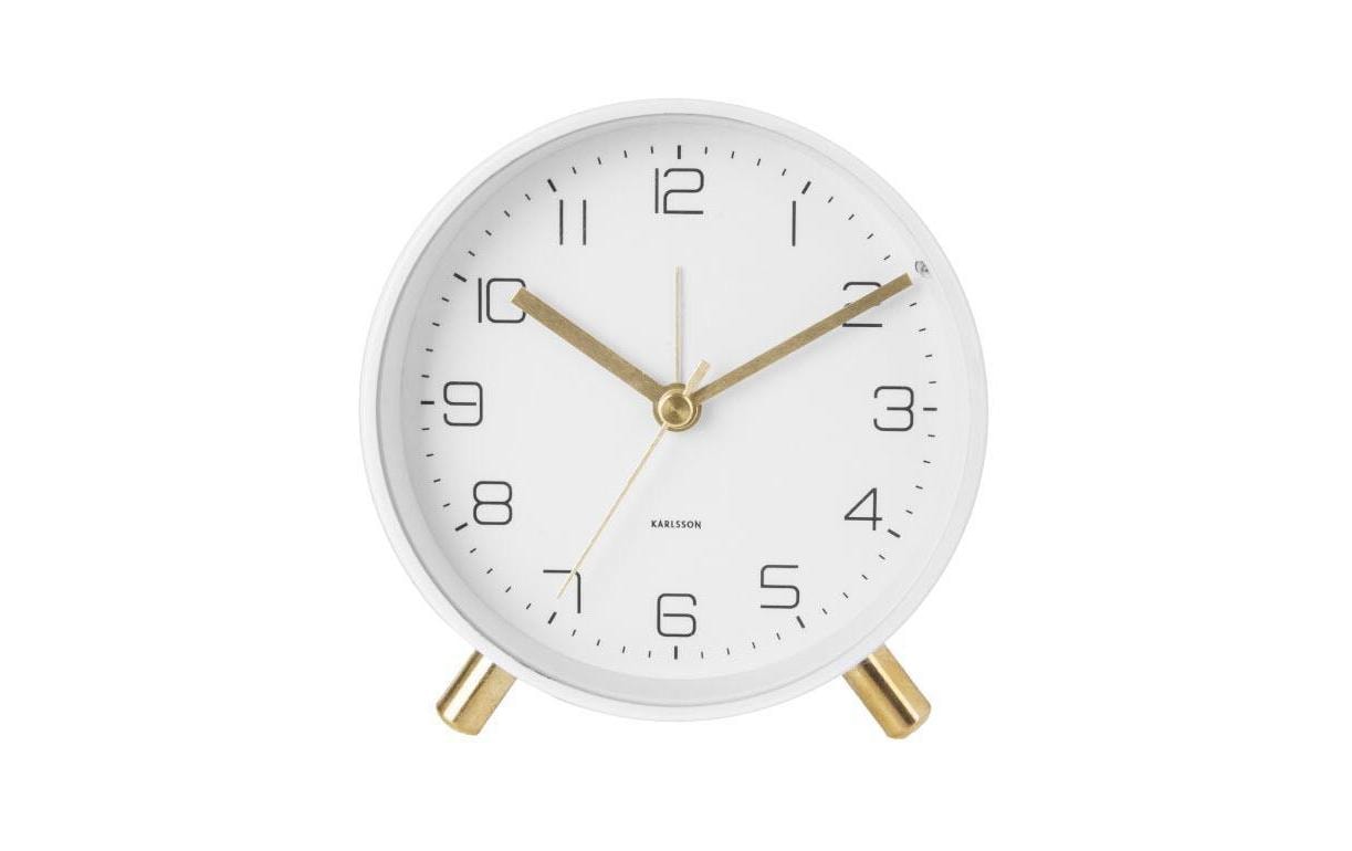 Klassischer Wecker Lofty WeissWecker