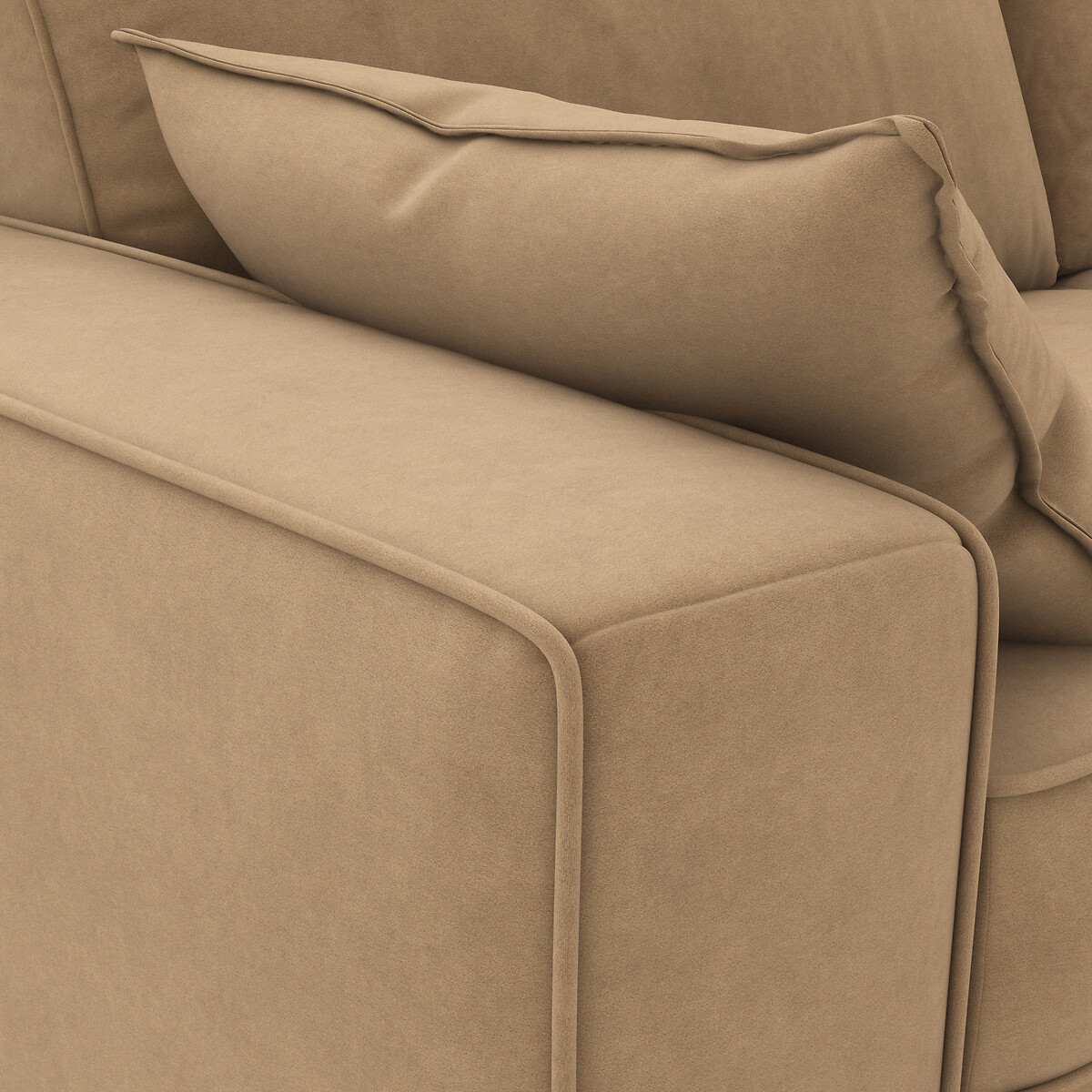 LA REDOUTE INTERIORS<br>Cama Fluweel, espuma Cecilia