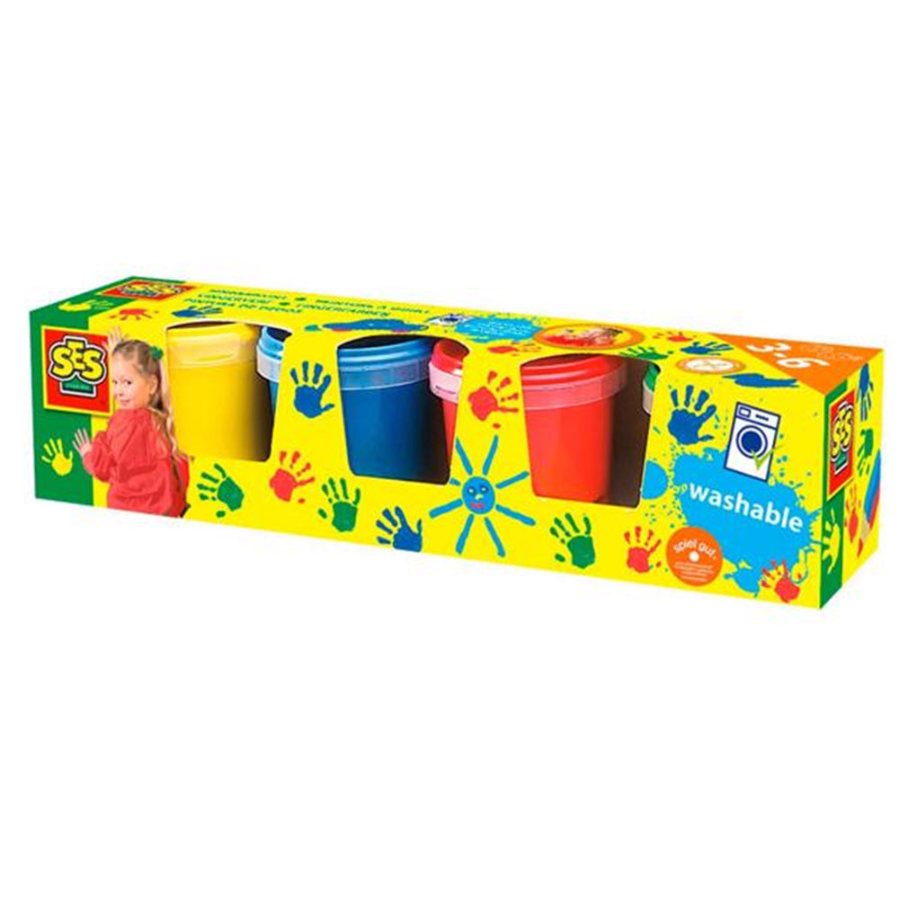 Køb SES Creative Fingermaling 4x145 ml