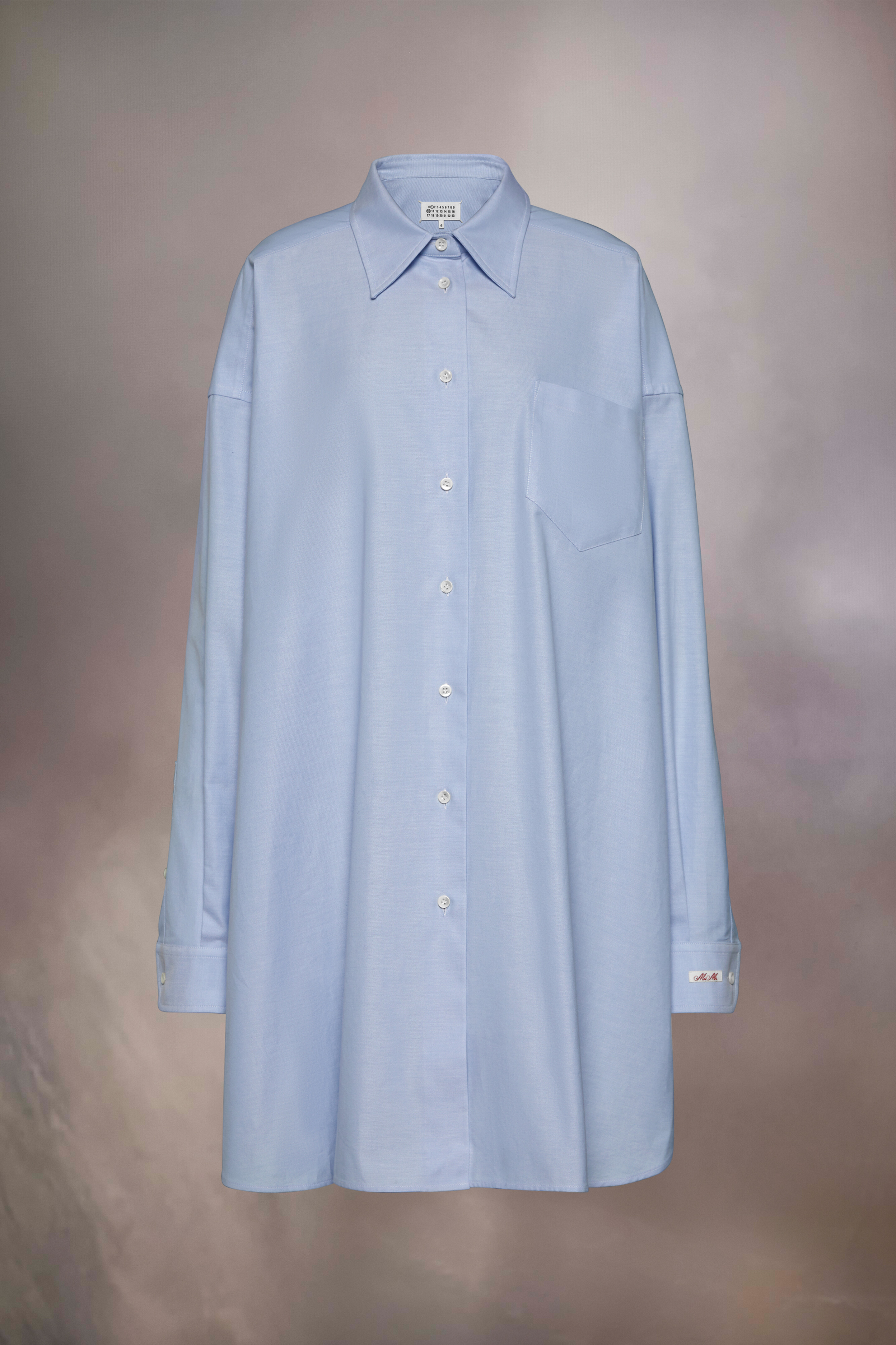 Robe chemise Bleu Clair