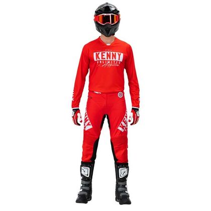 Maillot cross Kenny PERFORMANCE - RACE - RED 2021 - Rouge