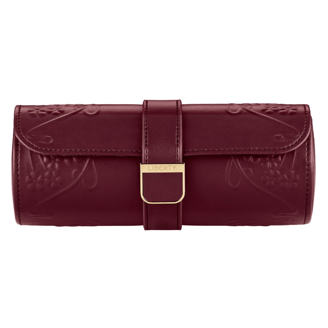 Wolf 1834 Liberty 3er Uhrenrolle Burgundy