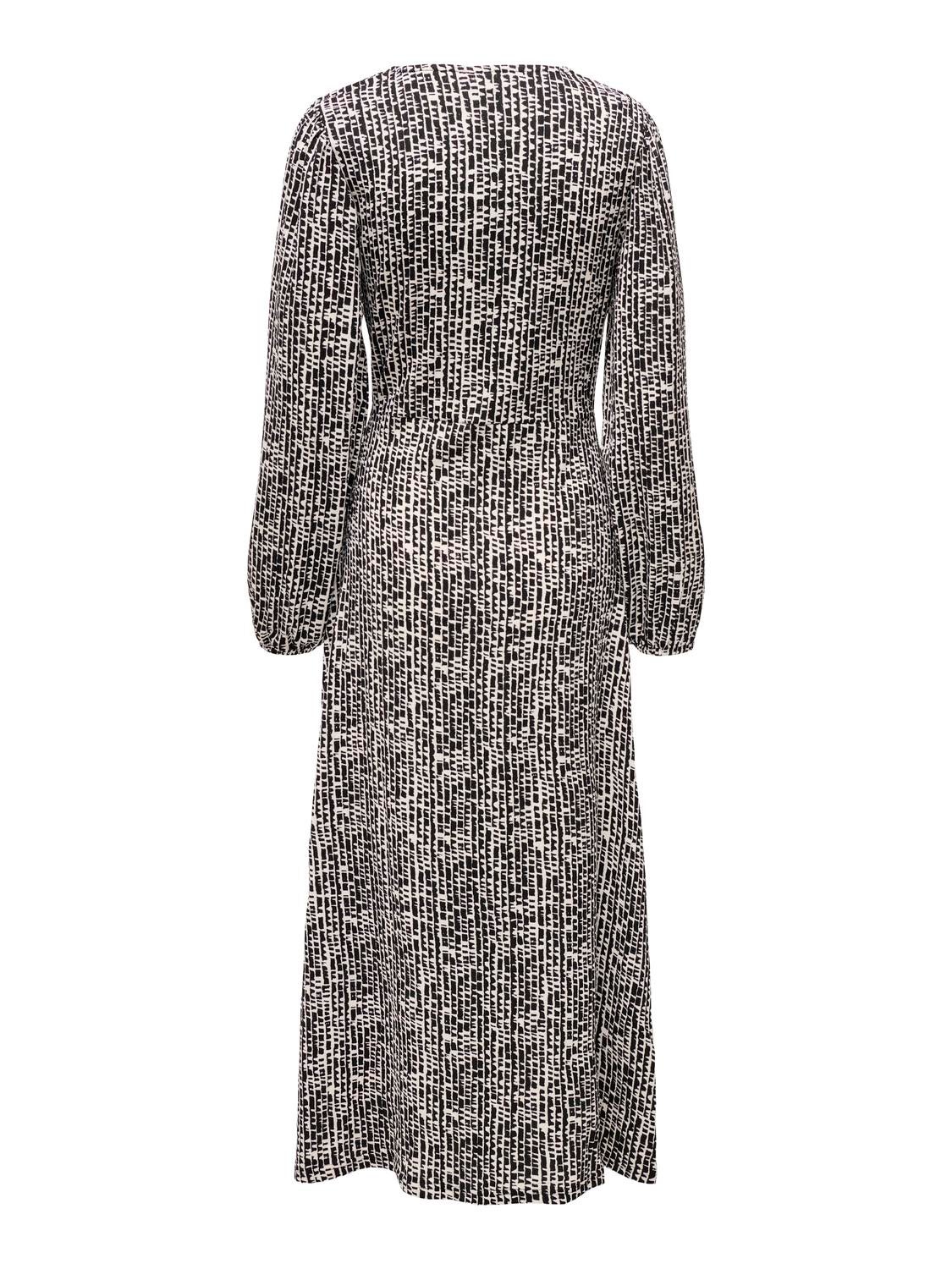 JDYJULIA Langes Kleid Eggnog