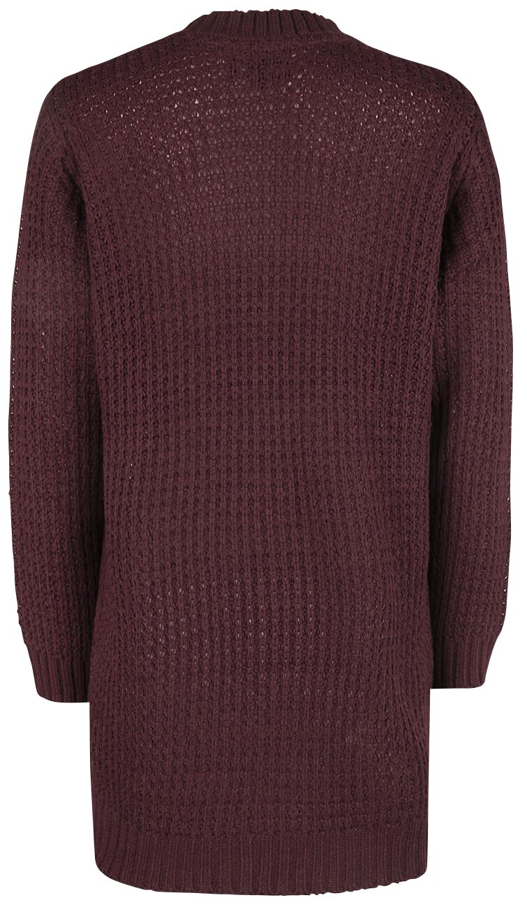 Pull Tricoté Rouge Foncé | RED by EMP Pull tricoté