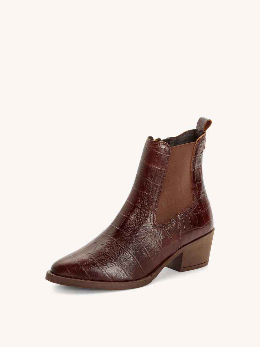 Leren Chelseaboot - bruin