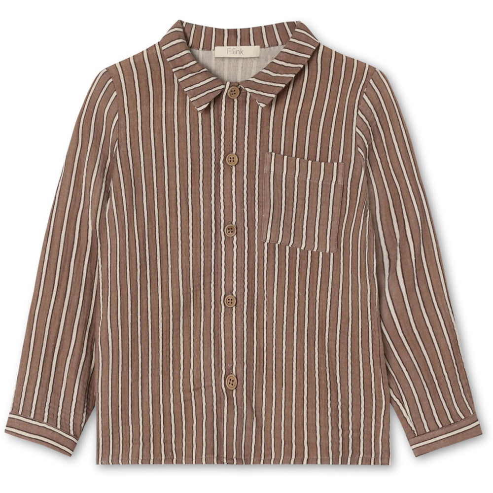Køb Fliink Pine Bark Stripe Elmo Skjorte