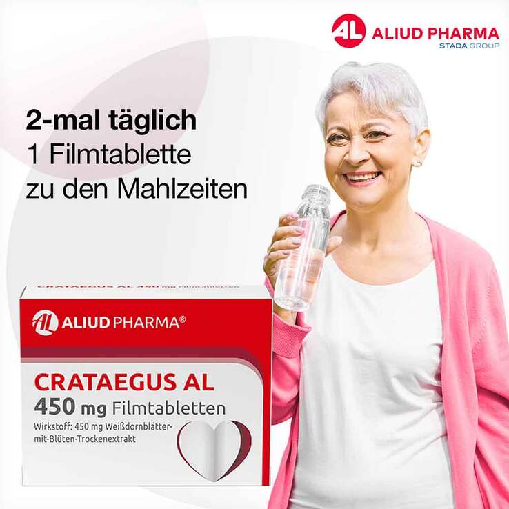 CRATAEGUS AL 450 mg Filmtabletten, 50 St
