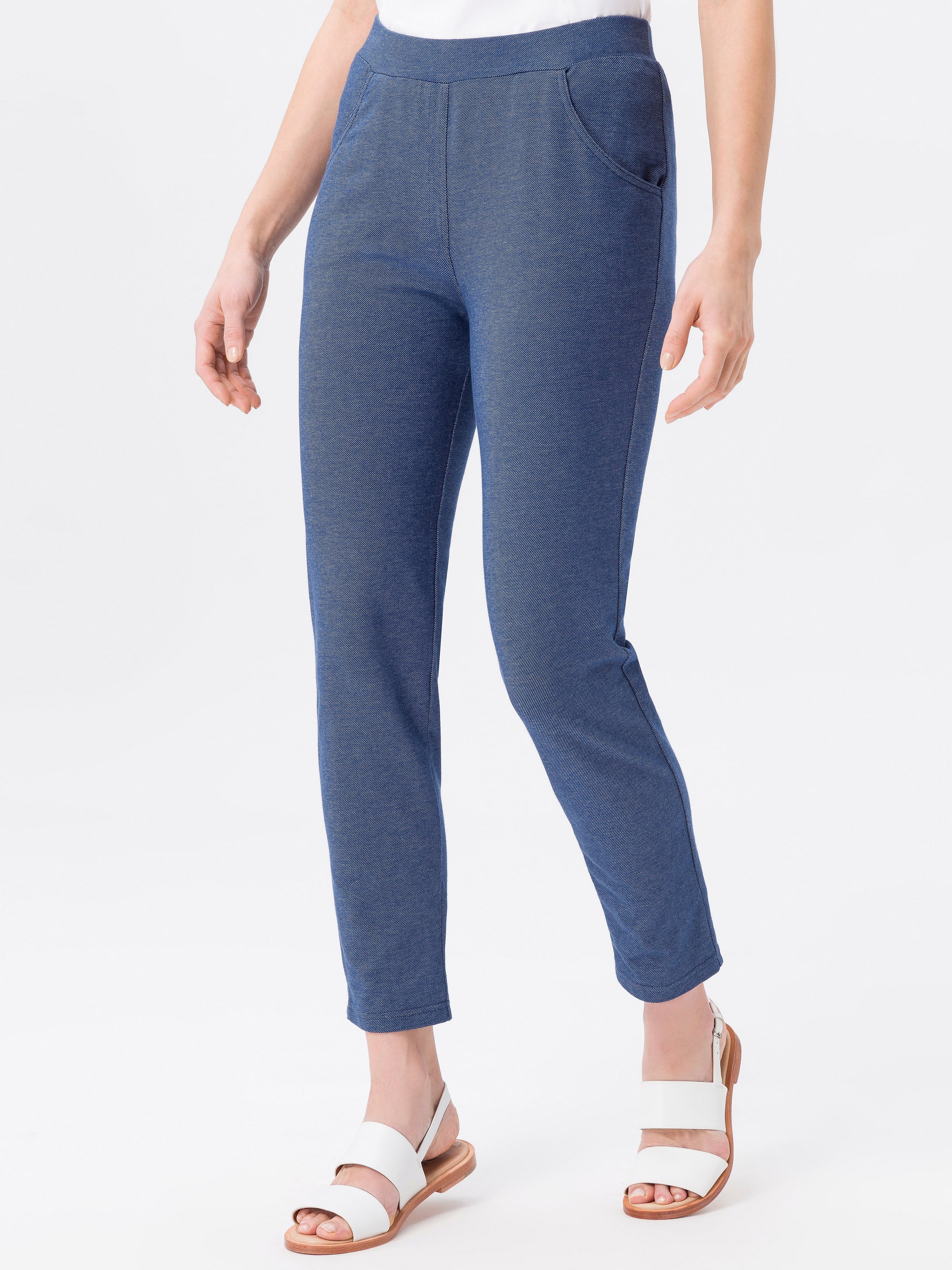 Leggings in Denim-Optik