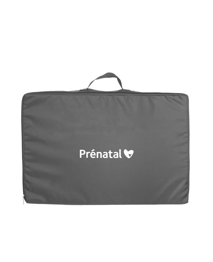 Prénatal campingbed matras + matrashoes / hoeslaken voor veilig gebruik Grey