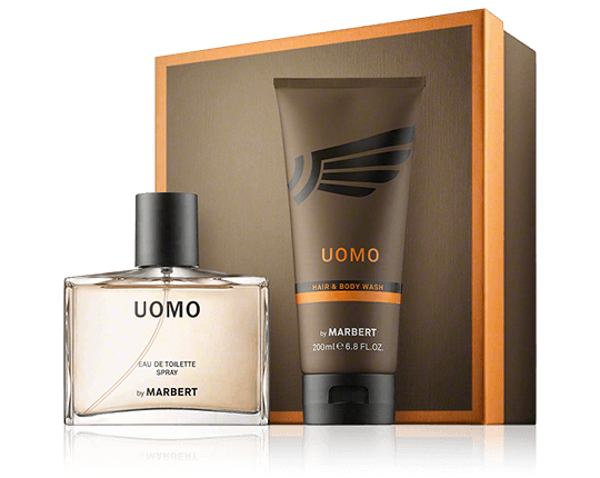 Marbert Uomo Set mit Hair & Body Wash 100ml-200ml