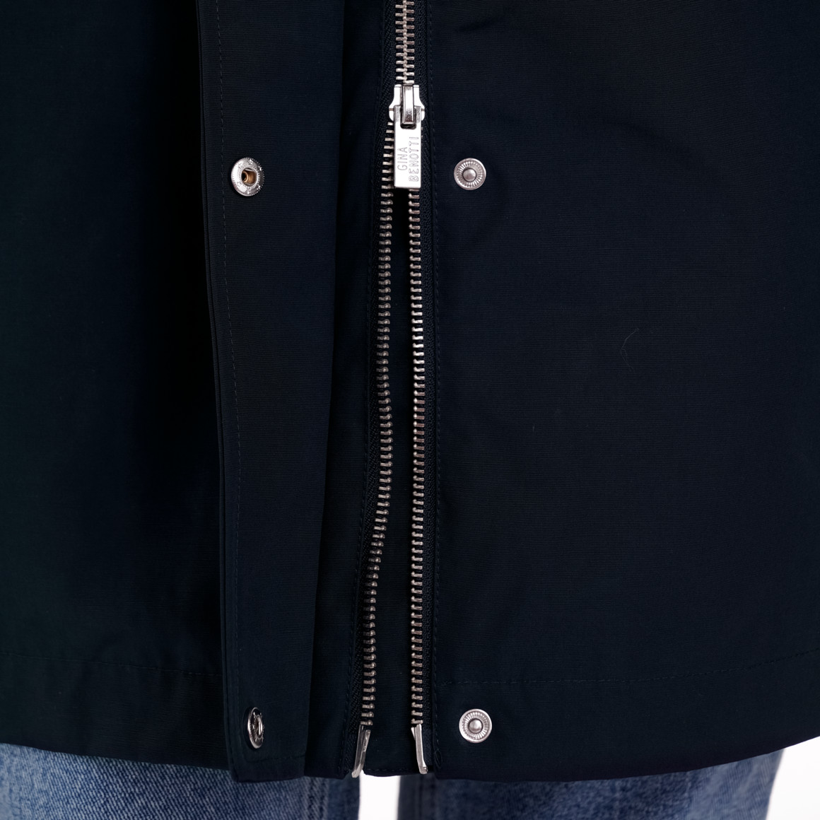 Gina Benotti Damen Parka mit Kapuze dunkelblau