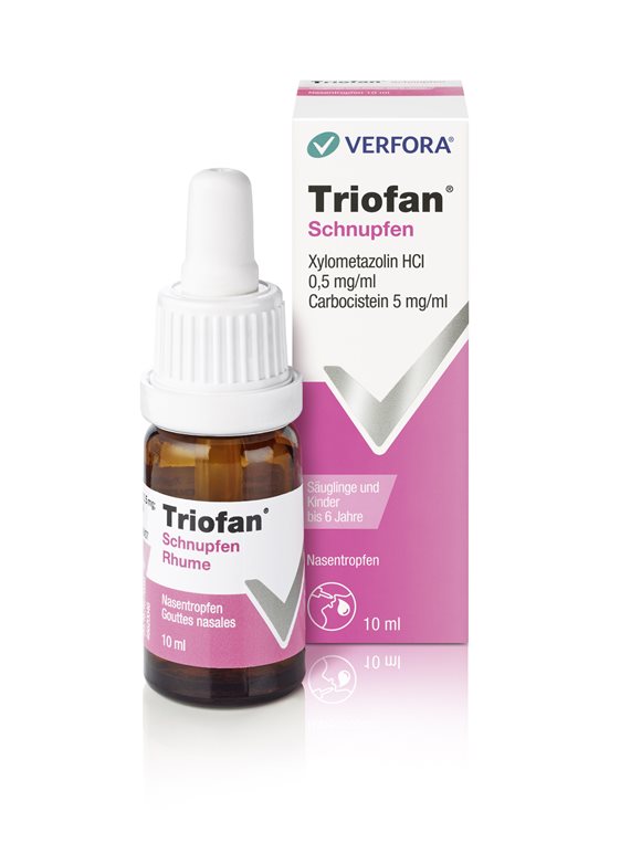 TRIOFAN Schnupfen Gtt Nas Kleinkinder und Bébé bis 6 Jahre Pip Fl 10 ml
