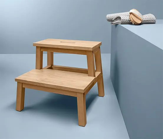 Tritthocker, Rubberwood
