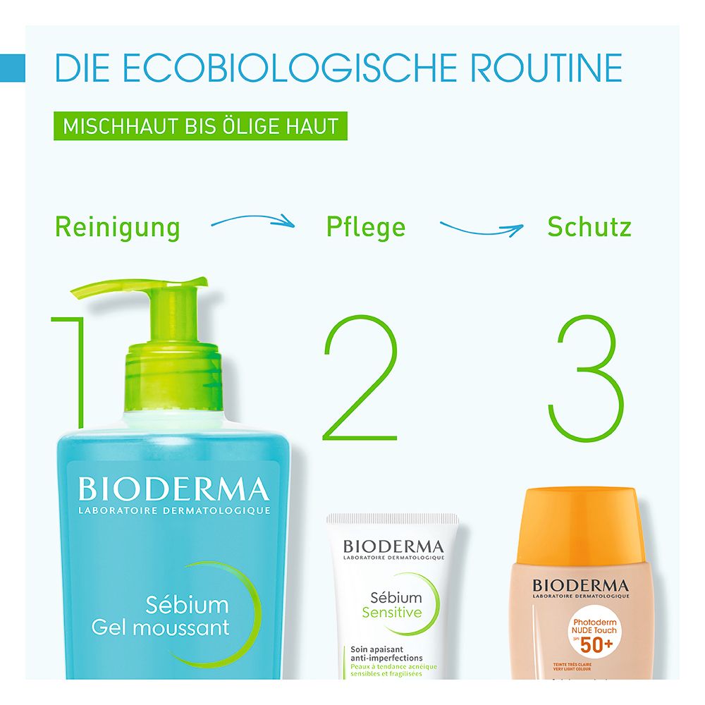 BIODERMA Sébium Gel moussant Sanft klärendes Reinigungsgel