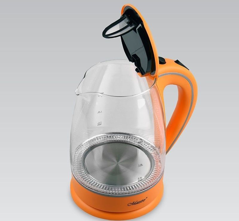 Maestro Czajnik elektryczny 1 7 MR-064-ORANGE Maestro - Waterkoker - Oranje - Transparant