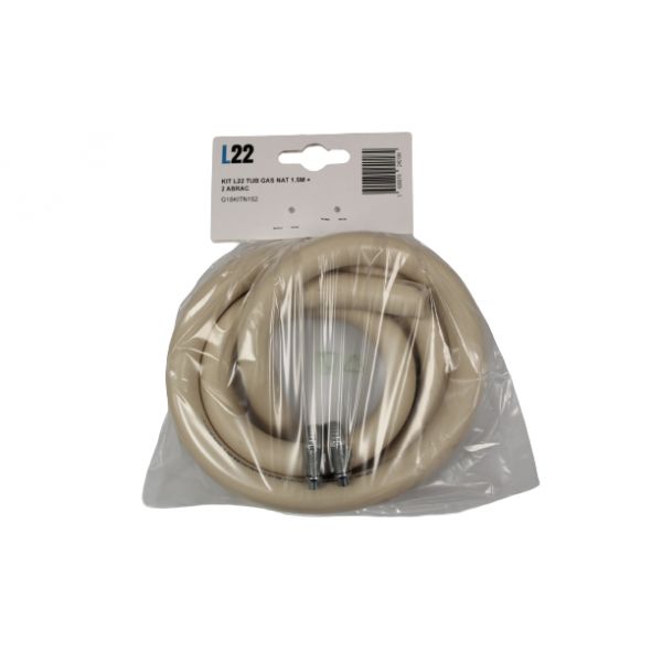 L22 KIT Tubo Gas NAT 1.5M  2 ABRAC - G18KITN152