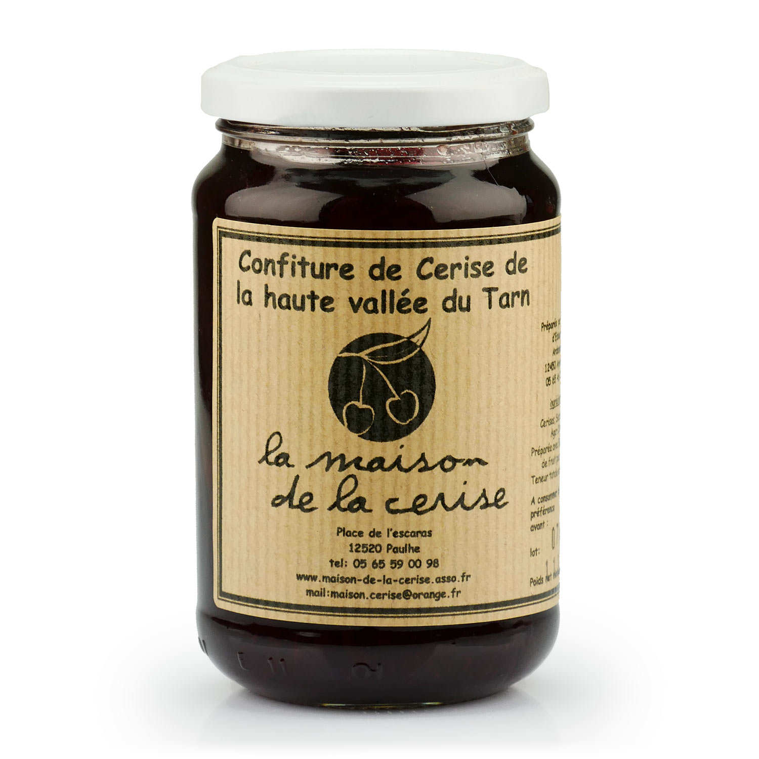 Confiture de cerises de la vallée du Tarn