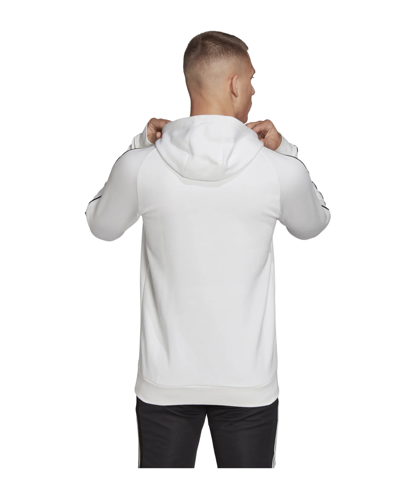 adidas Core 18 Hoody Kapuzensweatshirt Weiss