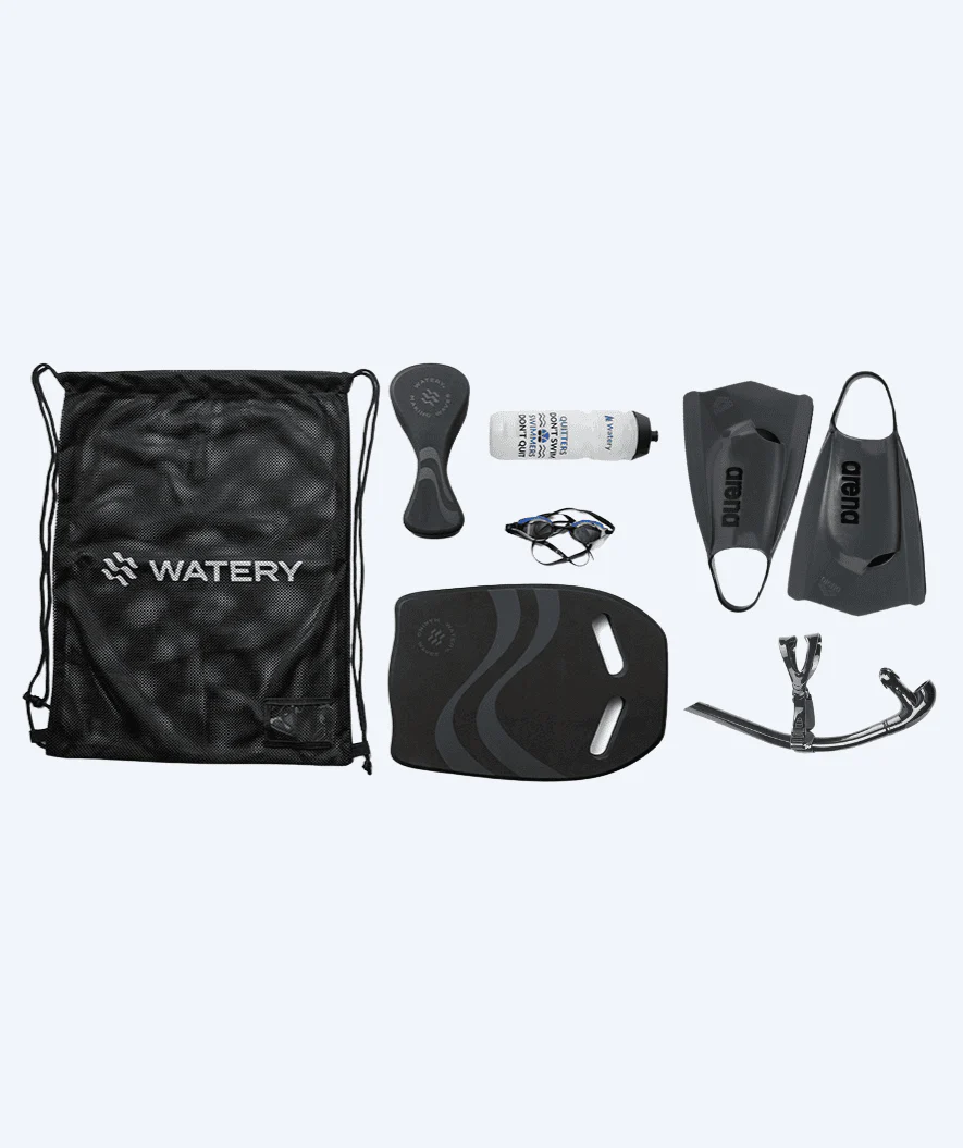 Watery svømmenet - Simple Mesh - Sort