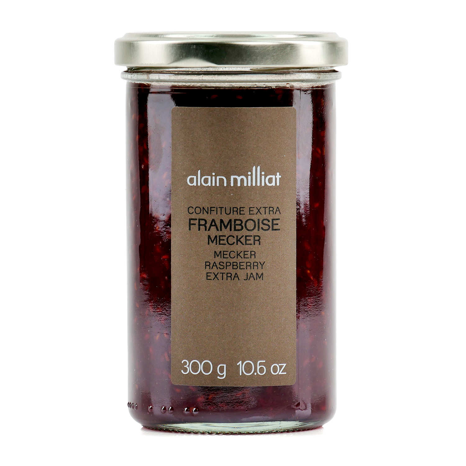 Confiture extra de framboises Mecker - Alain Milliat
